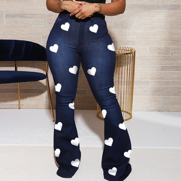 Denim Flare Jeans - Picture 2 of 4